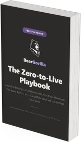 The Zero-to-Live Playbook cover