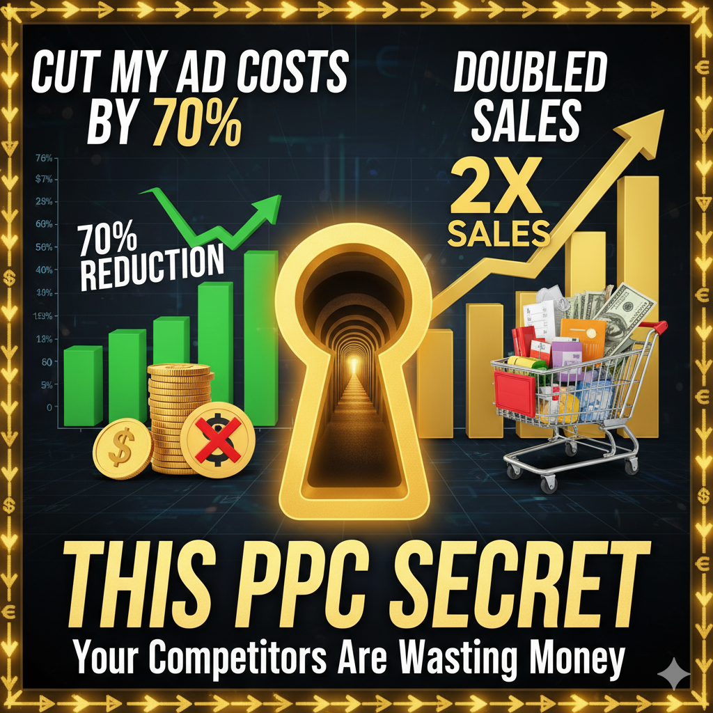 PPC campaign dashboard showing optimization metrics